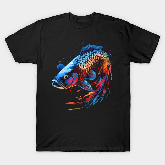 Patriotic Arowana T-Shirt by JH Mart